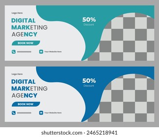 digital marketing banner design digital marketing facebook cover template