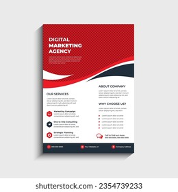 Digital Marketing Business Flyer Template Design
