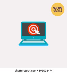 Digital Marketing Company Concept Icon