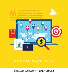 Digital Marketing concept