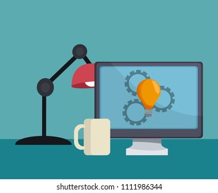 Digital marketing concept