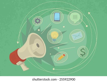Digital Marketing Concept 