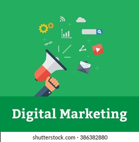 Digital Marketing Concept