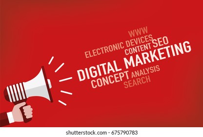 Digital Marketing Concept