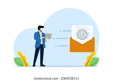 digital marketing concept, business marketing, email marketing, startup, entrepreneurship, business strategy, seo, development, web and app development, social networking. vector flat illustration.