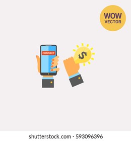Digital Marketing Concept Icon