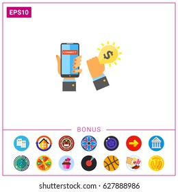 Digital Marketing Concept Icon