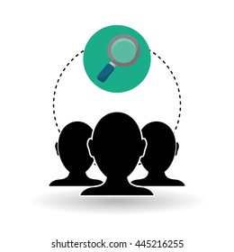 Digital marketing  concept with icon design, vector illustration 10 eps graphic.