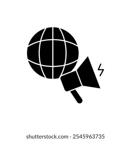 digital marketing concept line icon. Simple element illustration. digital marketing concept outline symbol design.