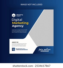 Digital marketing corporate Business social media and instagram post design