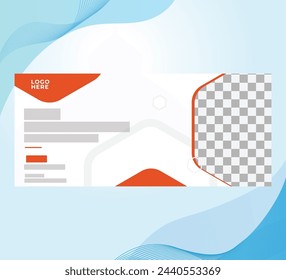 Digital marketing and corporate web banner and social media post design template.With red and white.