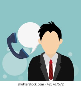 Digital Marketing design. Communication concept. Colorful illust