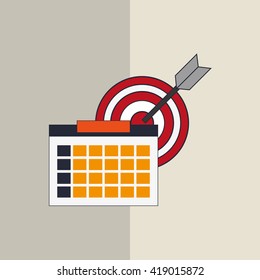 Digital Marketing design. Internet concept. Strategy icon