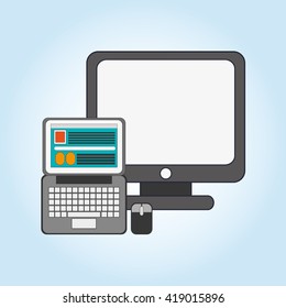 Digital Marketing design. Internet concept. Strategy icon