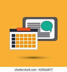 Digital Marketing design. Internet concept. Strategy icon