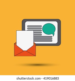 Digital Marketing design. Internet concept. Strategy icon