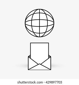 Digital Marketing design. Internet concept. Strategy icon