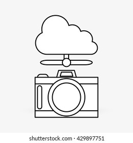 Digital Marketing design. Internet concept. Strategy icon
