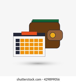 Digital Marketing design. Internet concept. Strategy icon