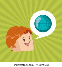 Digital marketing design. technology icon. multimedia concept