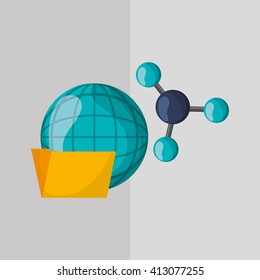 Digital marketing design. technology icon. multimedia concept
