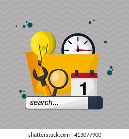 Digital marketing design. technology icon. multimedia concept