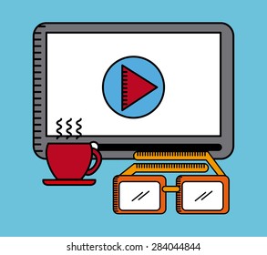 digital marketing design, vector illustration eps10 graphic 