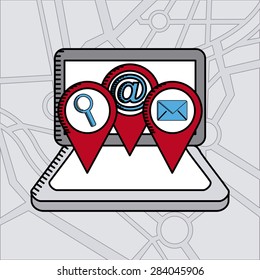 digital marketing design, vector illustration eps10 graphic 