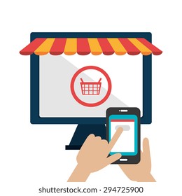 Digital marketing design, vector illustration eps 10.