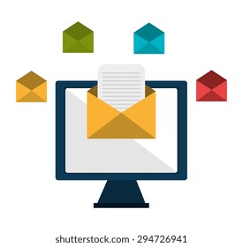 Digital marketing design, vector illustration eps 10.