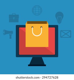 Digital marketing design, vector illustration eps 10.