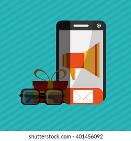 Digital marketing  design , vector illustration