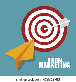 digital marketing design, vector illustration eps10 graphic 