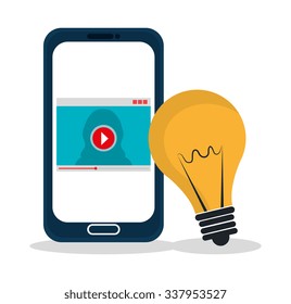 Digital marketing and ecommerce graphic design, vector illustration