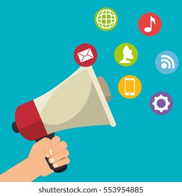 digital marketing e-commerce icon