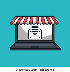 digital marketing e-commerce icon