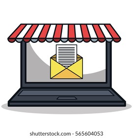 digital marketing e-commerce icon