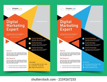 Digital Marketing Expert Flyer Design