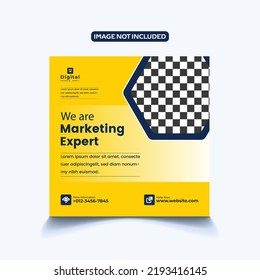 Digital Marketing Expert Post Design

