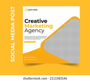 Digital marketing expert Social media post Template, business marketing post. Creative business agency. Creative marketing expert media post Template,