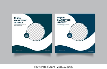 Digital marketing expert social media post design