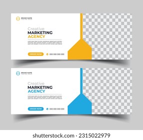 digital marketing Facebook banner and social media cover design 