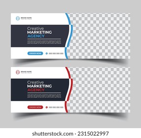 digital marketing Facebook banner and social media cover design 