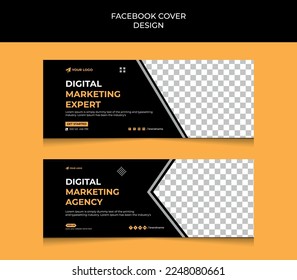 Digital marketing Facebook cover design