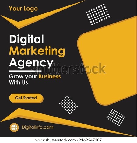 Digital Marketing Facebook and Instagram post 