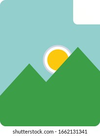 Digital marketing flat color icons