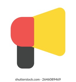 digitales Marketing flaches Symbol editierbarer Vektor