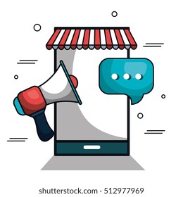 digital marketing flat icons