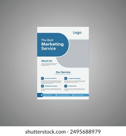 Plantilla de diseño de folleto de marketing digital