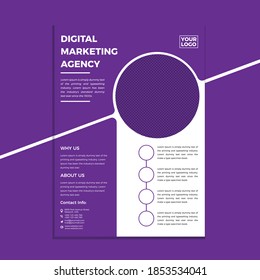 Digital Marketing Flyer Template Digital Marketing Flyer Design Corporate Flyer Design